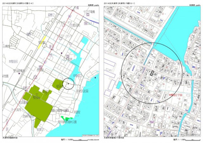【地図】 | 大津市本堅田2丁目8-17　新築戸建