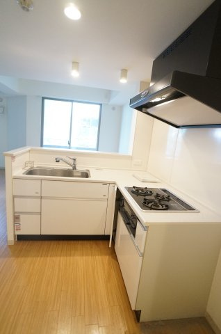 AMENITYCOURT K1 B棟のキッチン