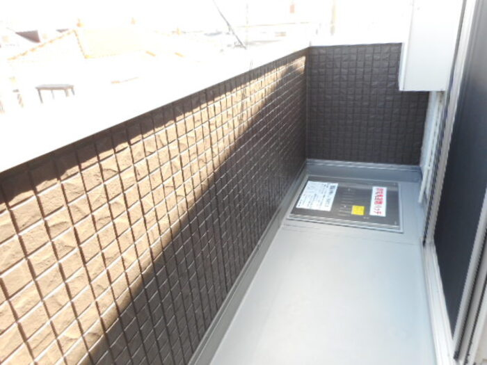 フェリーチェCのバルコニー