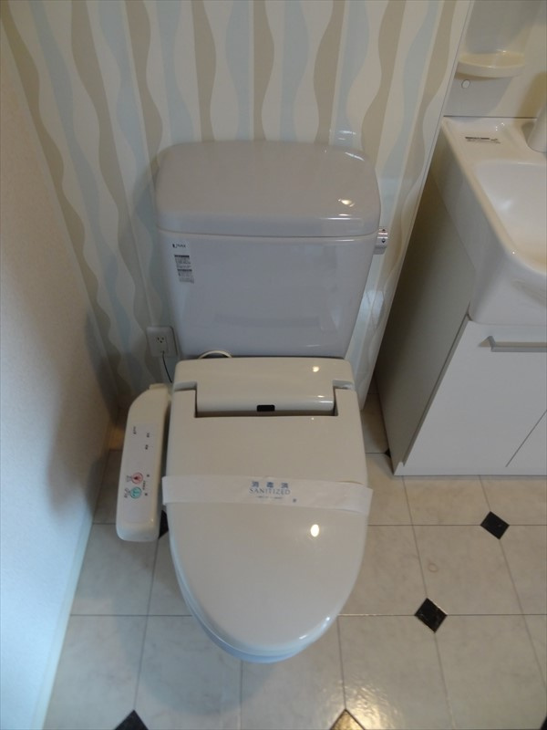 ヴェルテュ－・デュ・シャトー Ａ館のトイレ