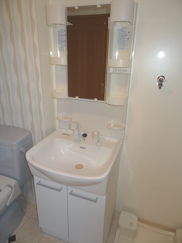 ヴェルテュ－・デュ・シャトー Ａ館の洗面所