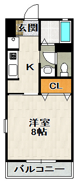 ルミエール売布の間取り