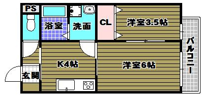 アルフィーネの間取り