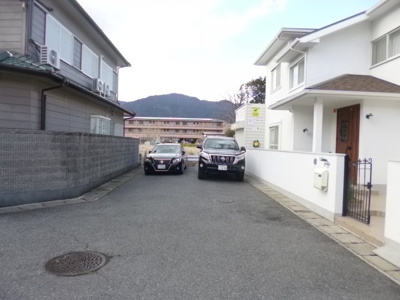 【前面道路含む現地写真】 | 大津市下阪本6丁目17-16 戸建て