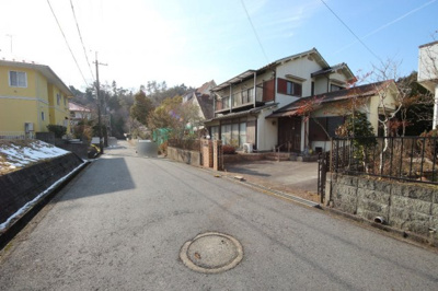 【前面道路含む現地写真】 | 大津市比叡平3丁目18-6 売土地 | 前面道路