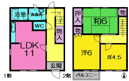 【間取り】 | サンメゾメット