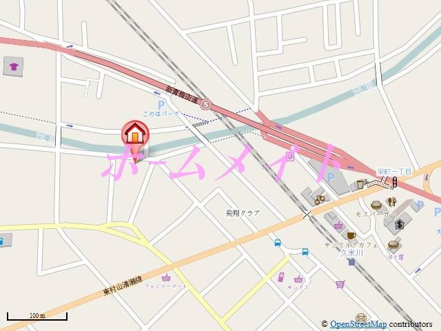 【地図】 | はくしあん久米川
