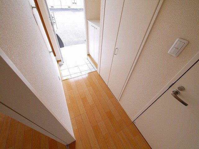 サンライズＹ　Ｃ棟の収納|玄関にも収納があります