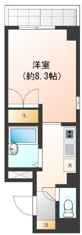 SK天六の間取り