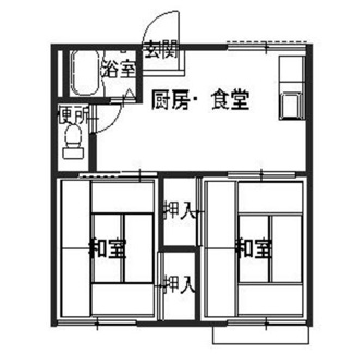 【間取り】 | エクセレート府中Ａ