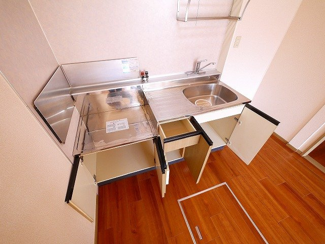 ファミール州見　C棟のキッチン