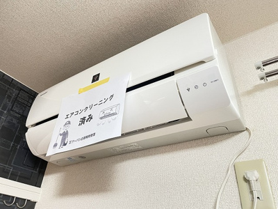 【設備】 | ガーデンヒルズ百合ヶ丘 | 暑い夏や寒い冬に大活躍のエアコン付きです☆冷暖房完備で1年中快適に過ごせます♪