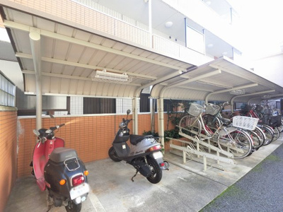 【その他共用部分】 | ROSSET西馬込 | バイク置場