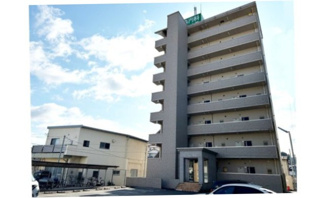 【外観】 | 威風堂々とした高級賃貸マンション！
当マンションを超える
１人暮らし用マンションは三次にはまだない！