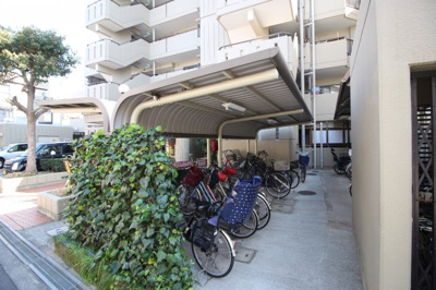 【その他共用部分】 | ユーロハイツ文の里 | 駐輪場