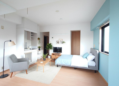 【内装】 | フラッツ・シゲ | CGで家具等を配置したものです。実際に家具等は含まれません。