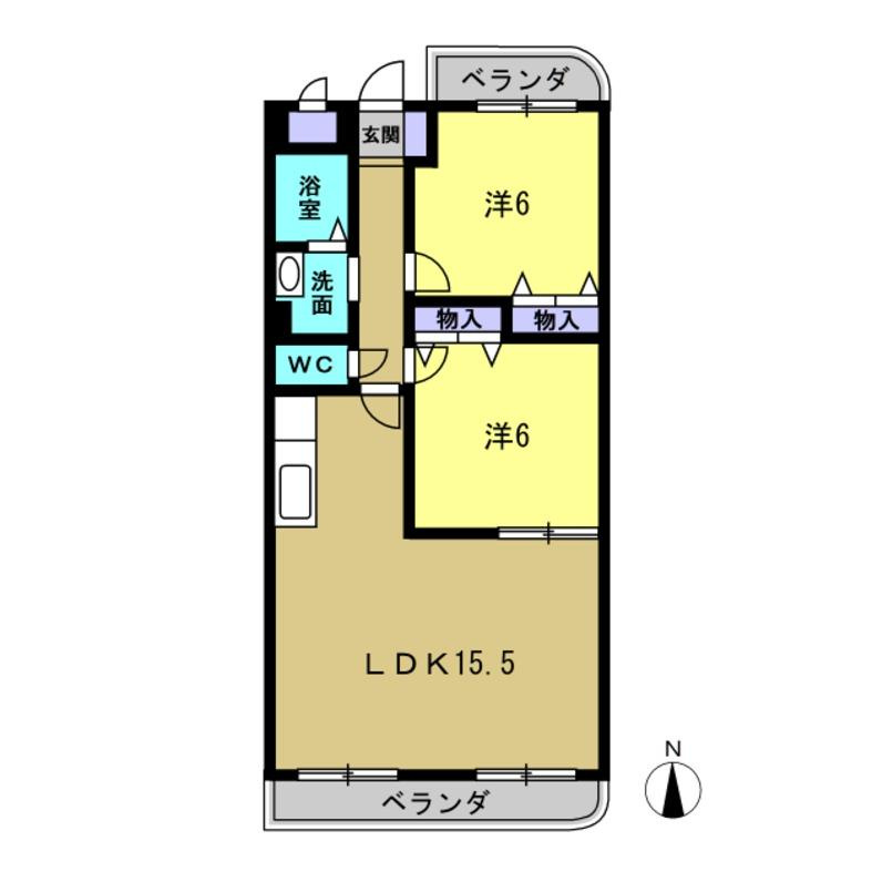 PeacH花の家の間取り