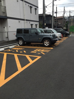【駐車場】 | いつでも目の届く敷地内に駐車場を完備しています♪荷物がかさばりがちなお買物にも、車があると便利ですよね☆