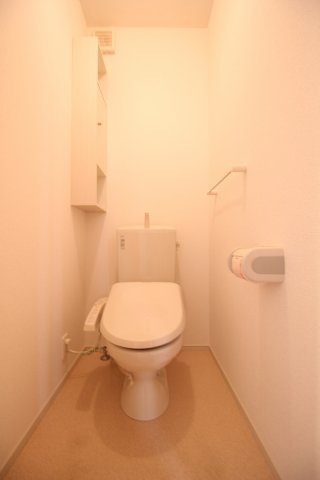 メゾン・ベール　Ａ棟のトイレ|落ち着いたトイレです
