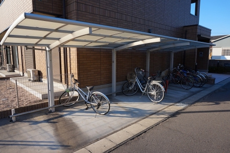 Garden Partyのその他共用部分|入居者専用の自転車置場