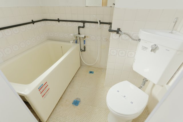 ドミシール平野No.5の浴室