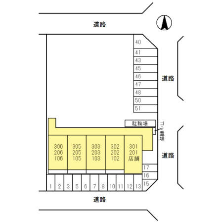 【区画図】 | フェリス旭ヶ丘