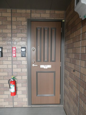 ルミエール植出の玄関