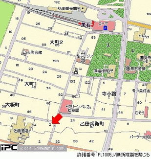 【地図】 | 広域