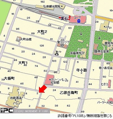 【地図】 | 村田住宅 | 広域