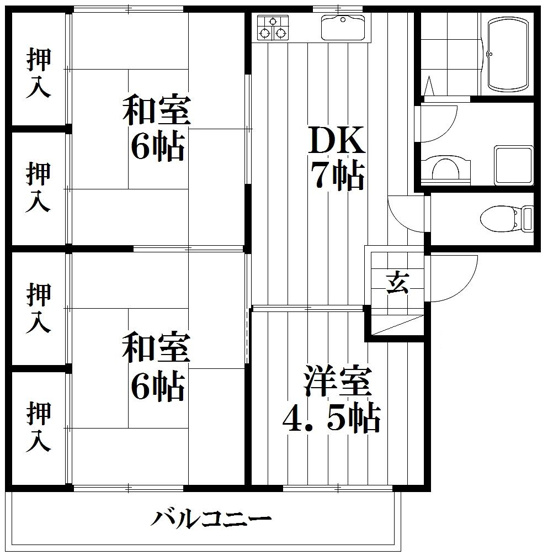 【間取り】 | フレグランスＹＯＵ