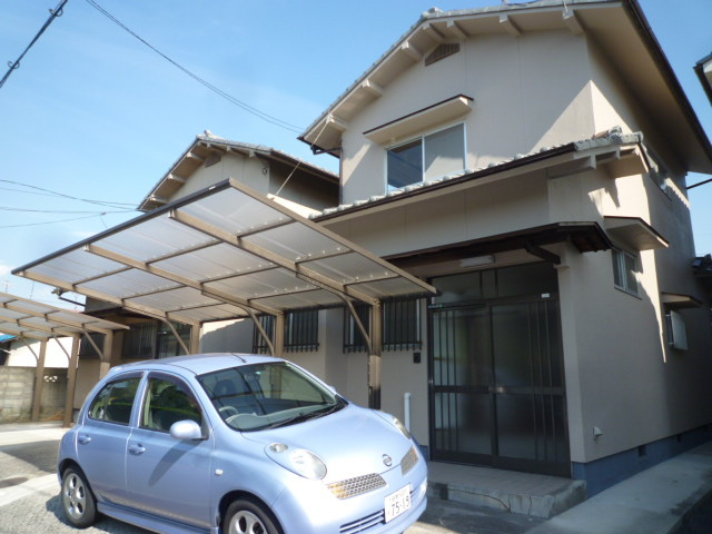 倉敷市中庄の一戸建ての外観