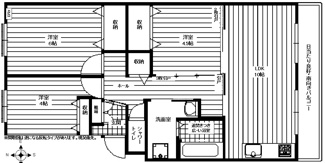 【間取り】 | プログレス十日市東