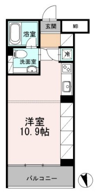 【間取り】 | カスタリア目黒長者丸