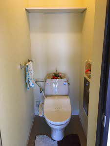 【トイレ】 | コスモタウン森岡　A棟