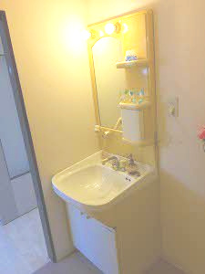 【洗面所】 | コスモタウン森岡　A棟