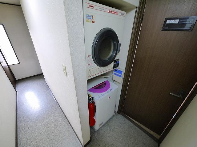 みるくマンションのその他共用部分|洗濯機置場付きです