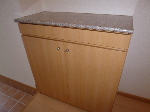 カーサ・アヴェニュＡの玄関|シューズボックス