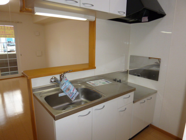 カーサ・アヴェニュＡのキッチン|ガスコンロ設置可