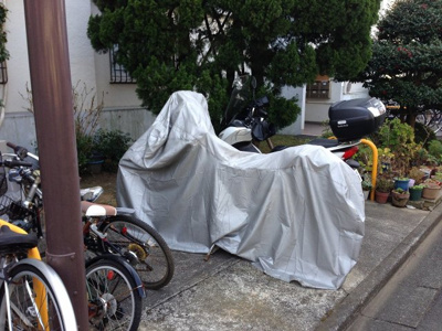 【その他共用部分】 | 上平間住宅３号棟 | バイク置場