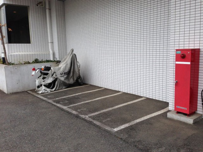 【その他共用部分】 | 宮前平デュープレックス | バイク置場