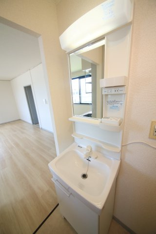 サンビレッジ住吉D棟の洗面所