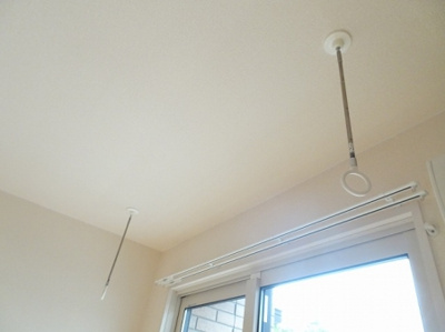 【設備】 | リーベンハイム | 【室内物干し】