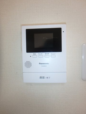 【セキュリティ】 | 川越ビレジ1号棟 | モニター付インターホン