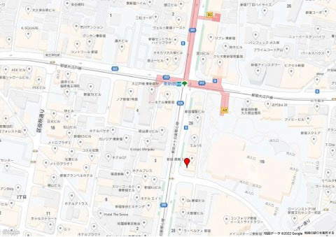 ＭＡＴＳＵＤＡビル（マツダビル）の地図
