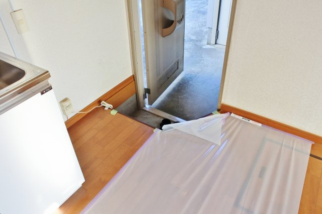 サンライズＢ棟の玄関