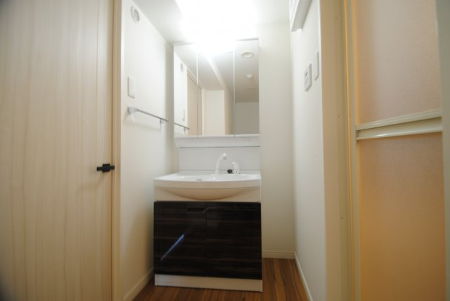 東合川ヒルズの洗面所