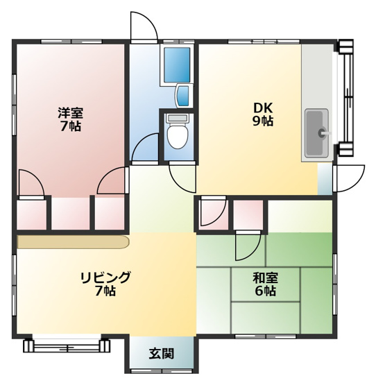 【間取り】 | Ｊ－ＨＯＵＳＥ喜舎場
