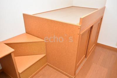 【設備】 | レオパレススペーシアⅡ | 収納ベッド