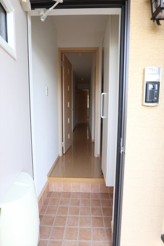 オビー　ガーデンＡの玄関