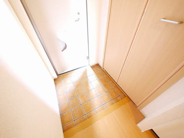 レーベンの玄関|落ち着いた玄関です